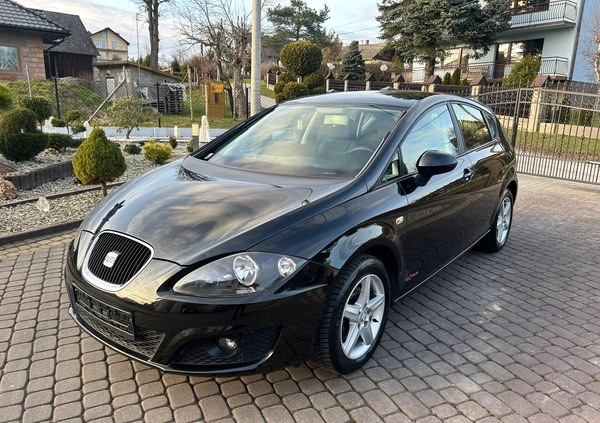 Seat Leon cena 22800 przebieg: 186018, rok produkcji 2012 z Myślenice małe 137